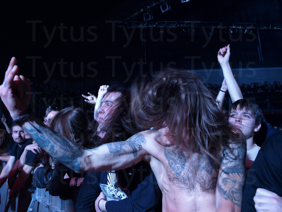 Fan at Samael concert.
