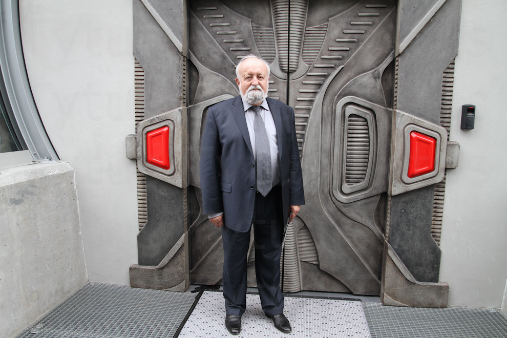 Krzysztof Penderecki in Alvernia Studios