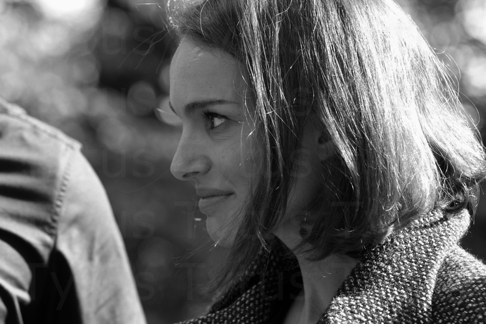 Natalie Portman and the first autumn sun