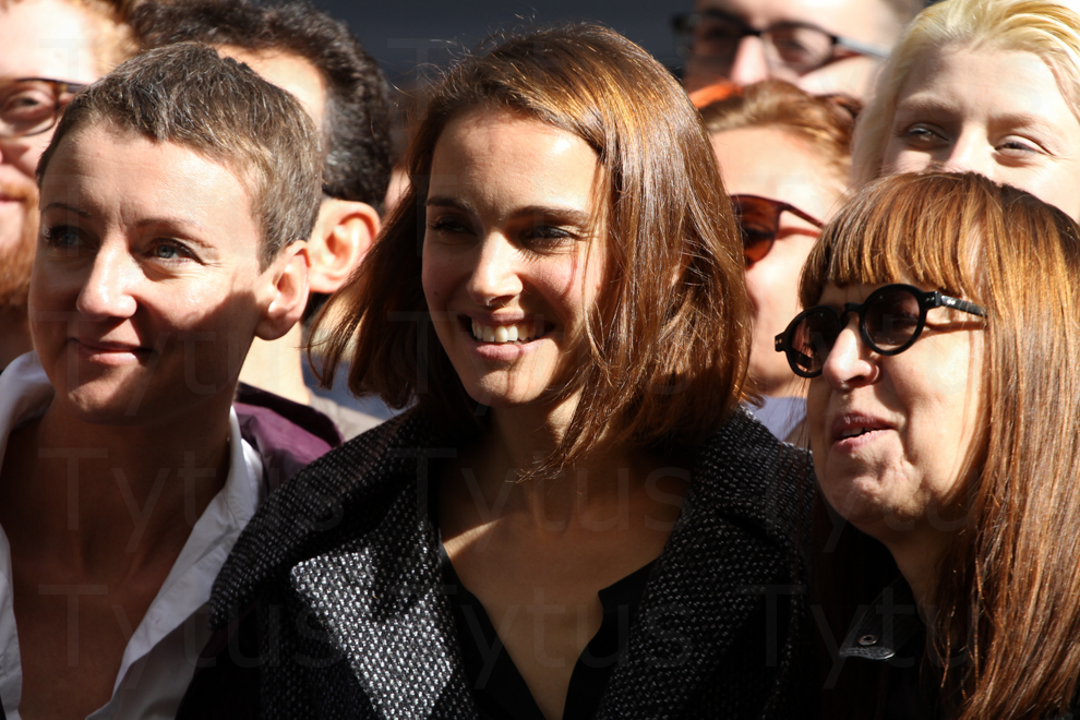 Natalie Portman with Katarzyna Wodecka-Stubbs & Ewa Puszczyńska